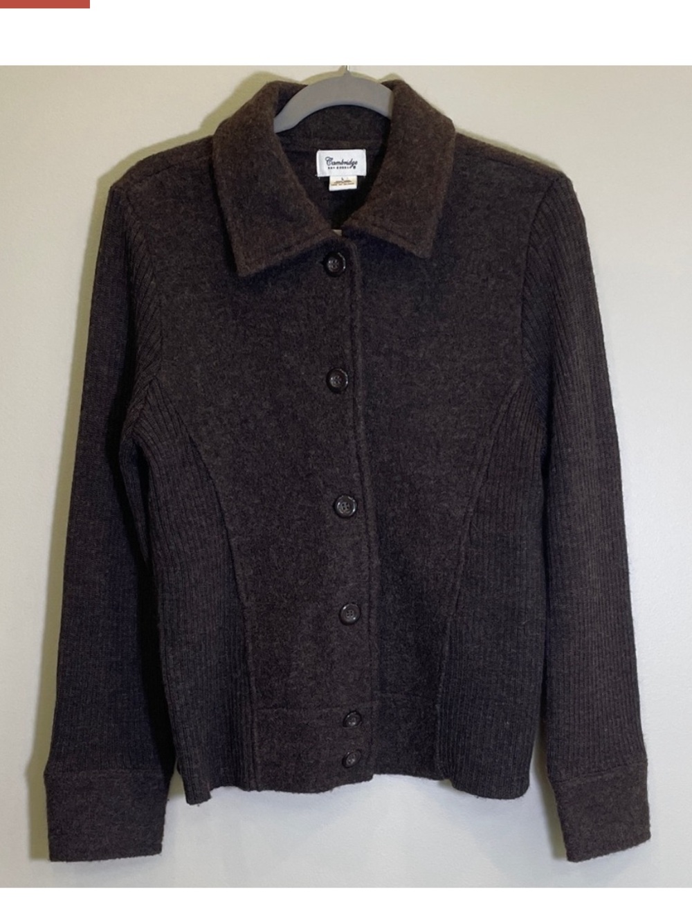 Cambridge Dry Goods Wool Sweater Jacket